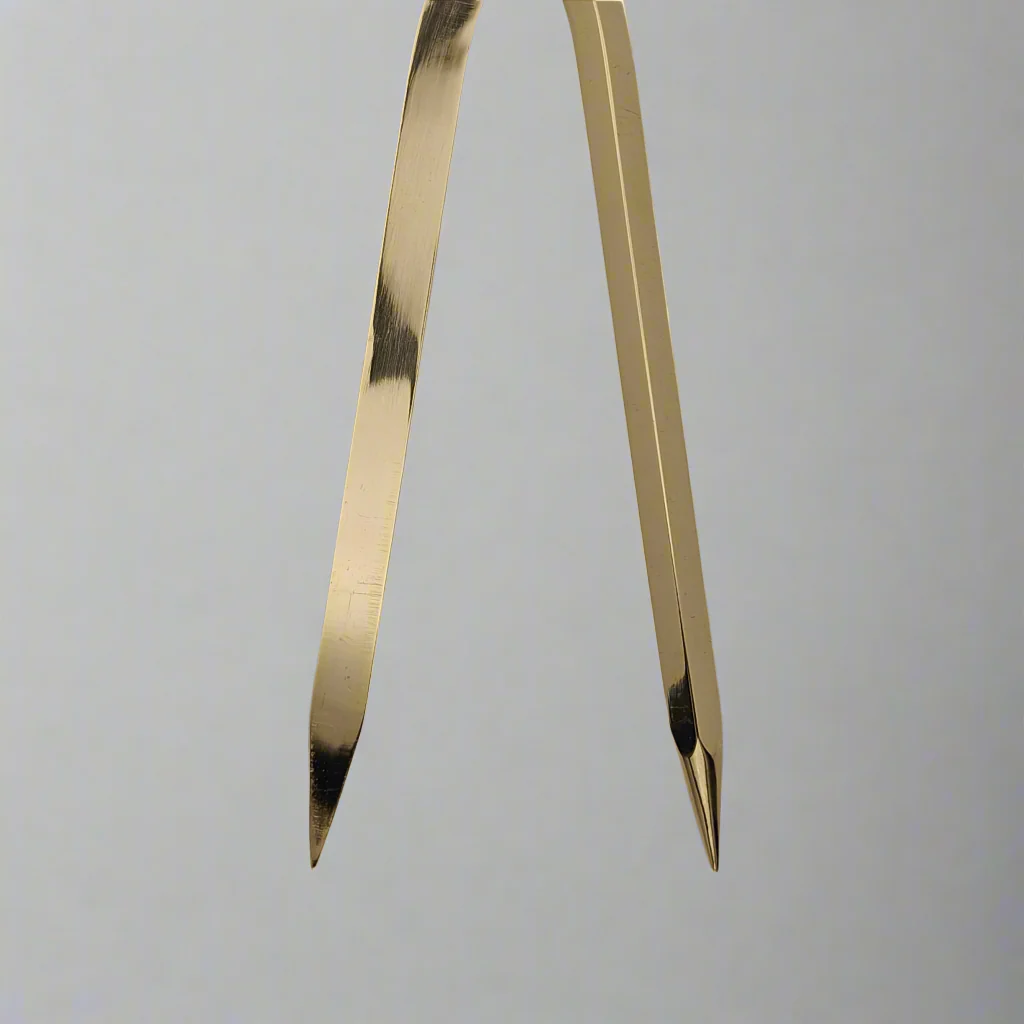 Chartwright 8" Single-Handed Brass Dividers - Image 3