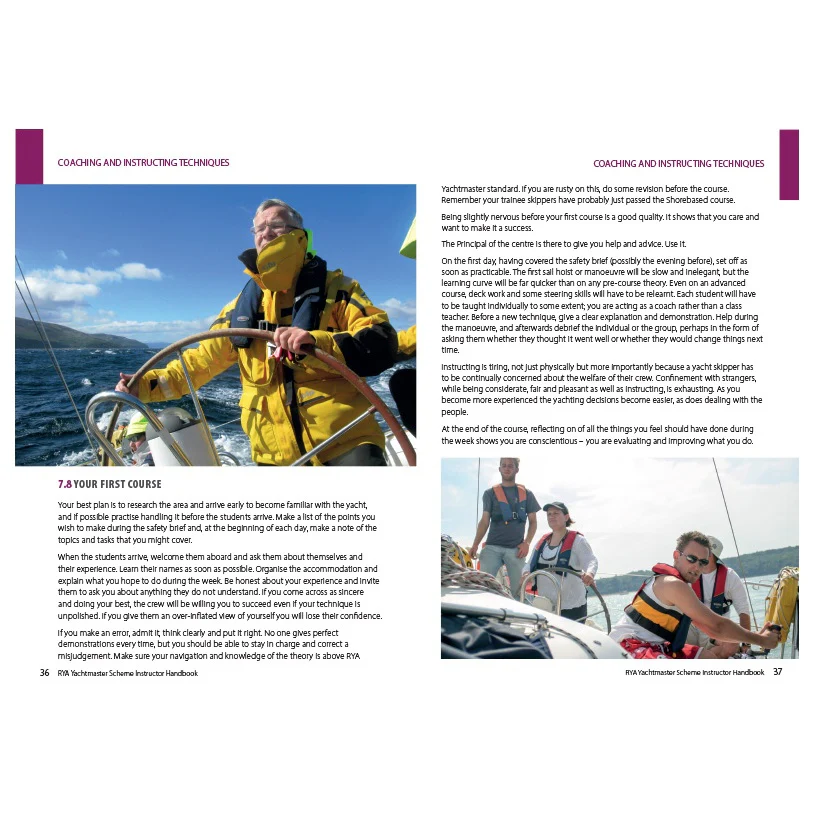 RYA Yachtmaster Scheme Instructor Handbook - Image 3