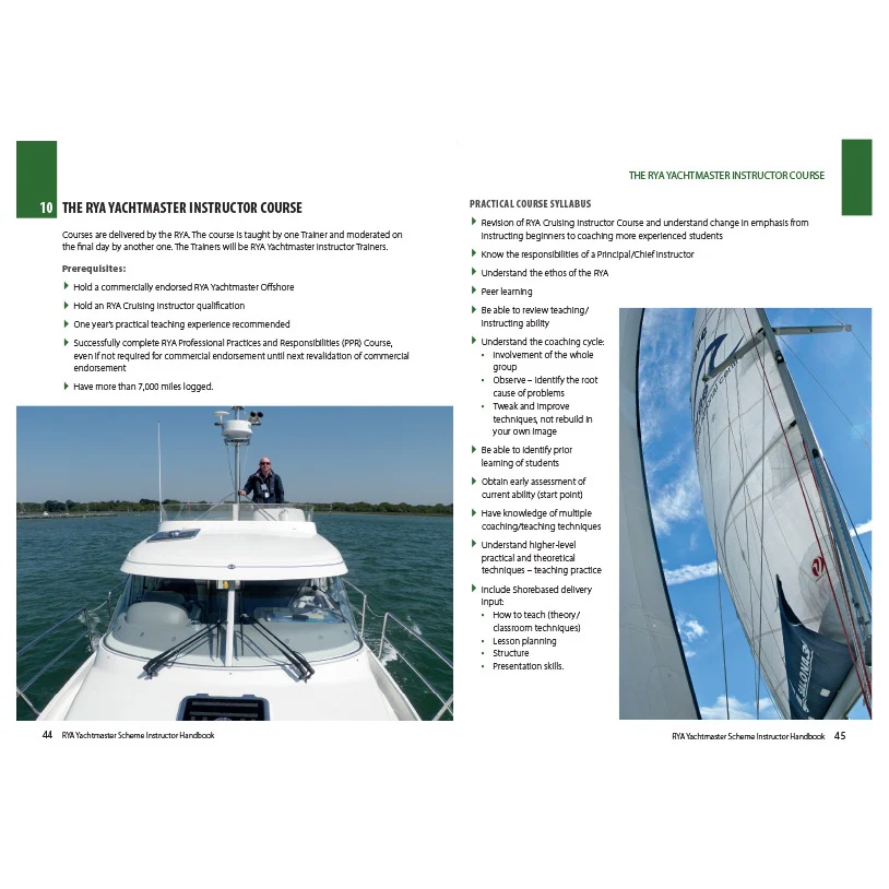 RYA Yachtmaster Scheme Instructor Handbook - Image 4